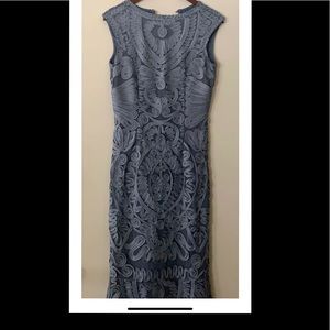 Js collection embroidery dress